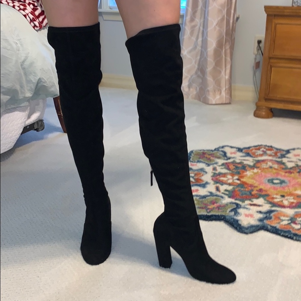 Thigh Hight Black Boots